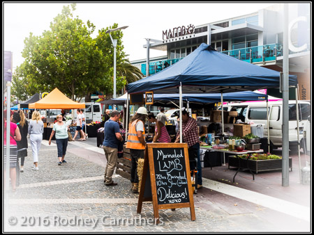 21st January 2016 - Photo a Day - Day 21 - Thursday, Market Day in Wells Street Frankston
