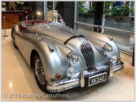 22nd February 2016 - Photo a Day - Day 53 - my 2016 Diary - XK 140 Jaguar