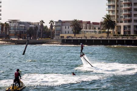 6th March 2016 - Photo a Day - Day 65 - Station Pier Port Melbourne - Fly Board