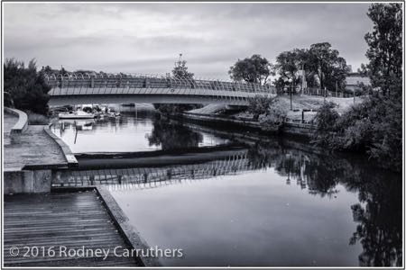 10th March 2016 - Photo a Day - Day 70 - My 2016 Diary - Davey Street Bridge over the Kananook 