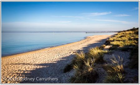 2nd February 2016 - Photo a Day - Day 33 - Seaford Beach at 8:00 am