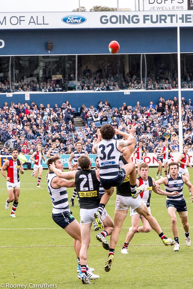 15th June 2014 - Geelong v St Kilda - Steven Motlop, one of the best on ground.