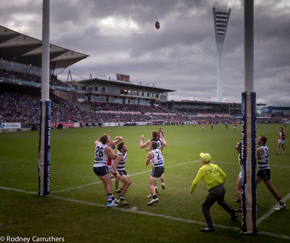 15th June 2014 - Geelong v St Kilda - another Geelong Goal.