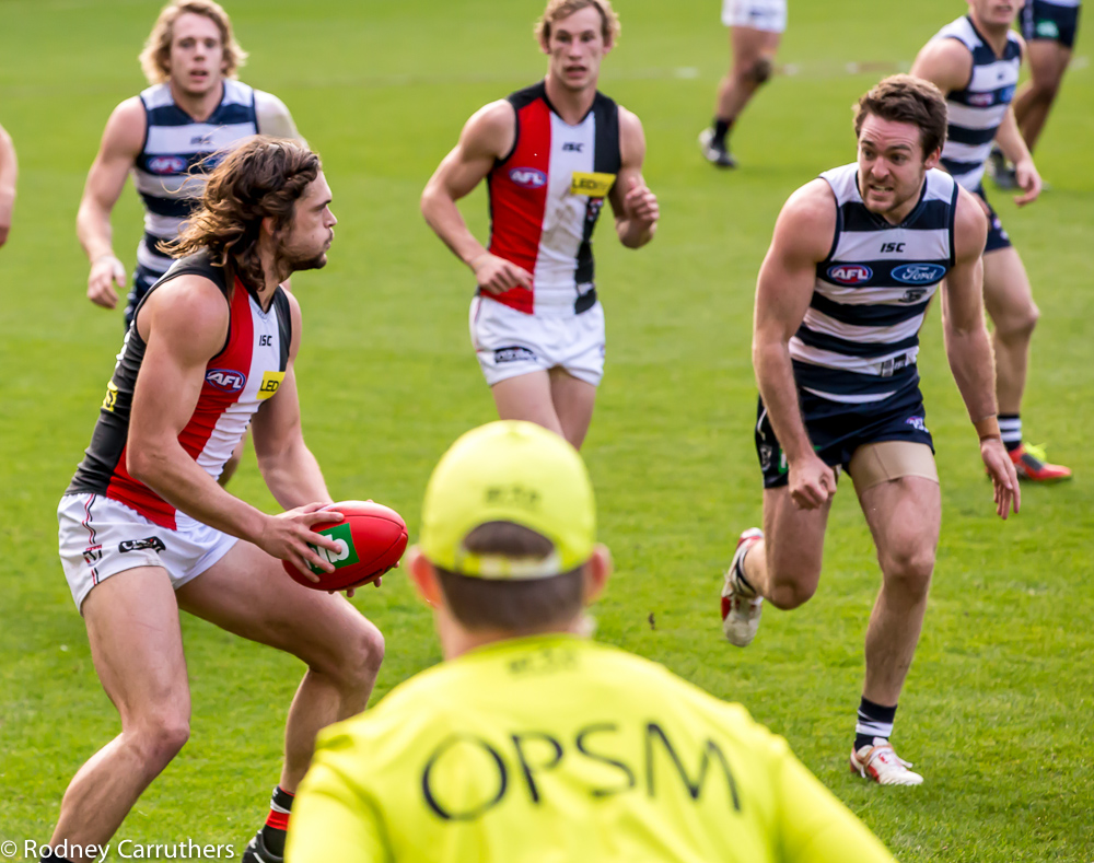 15th June 2014 - Geelong v St Kilda - and coming....