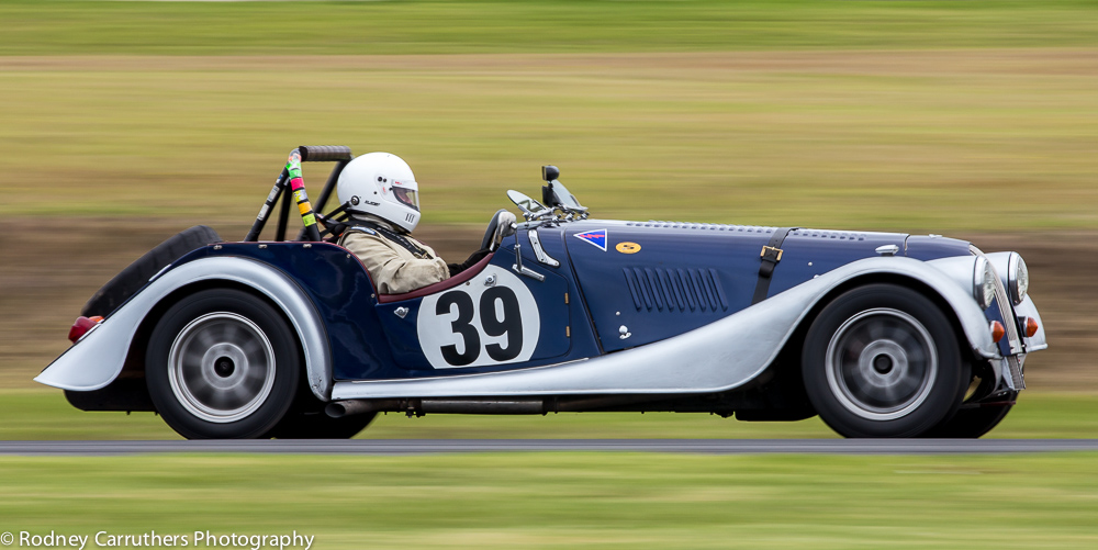 7th March 2015 - Classic Car Racing - Morgan coming through Siberia Corner