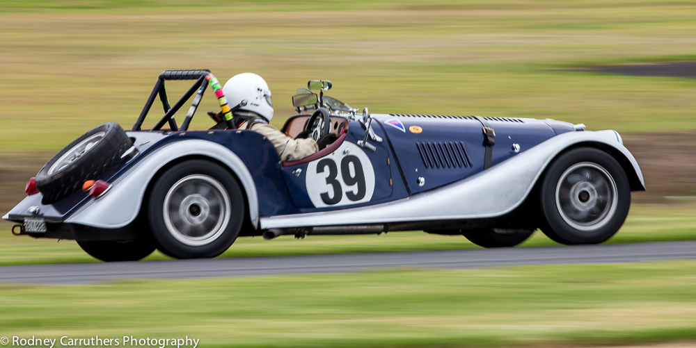 7th March 2015 - Classic Car Racing - Morgan coming through Siberia Corner