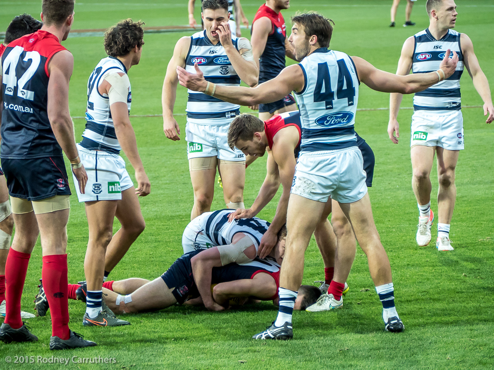 21st June 2015 - Corey Enright's 300th Game