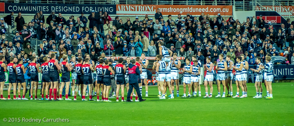 21st June 2015 - Corey Enright's 300th Game