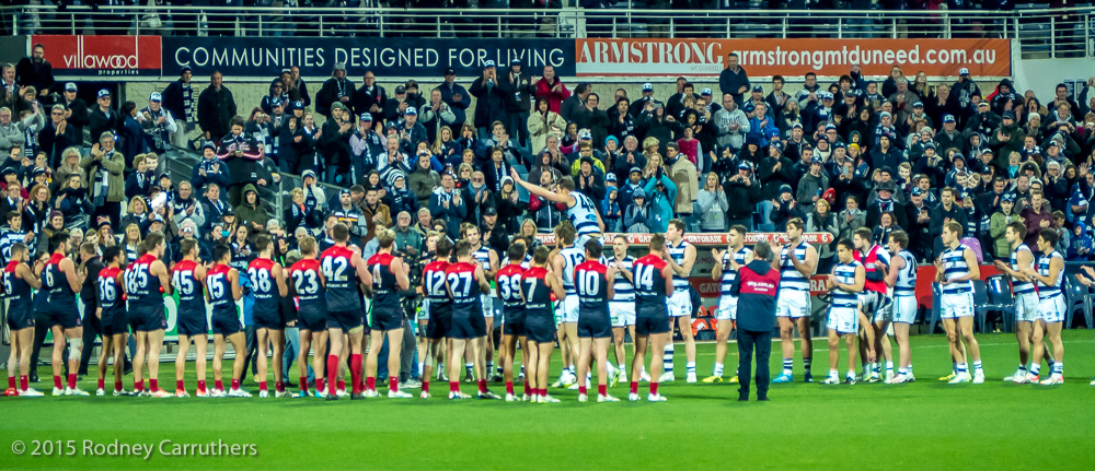 21st June 2015 - Corey Enright's 300th Game