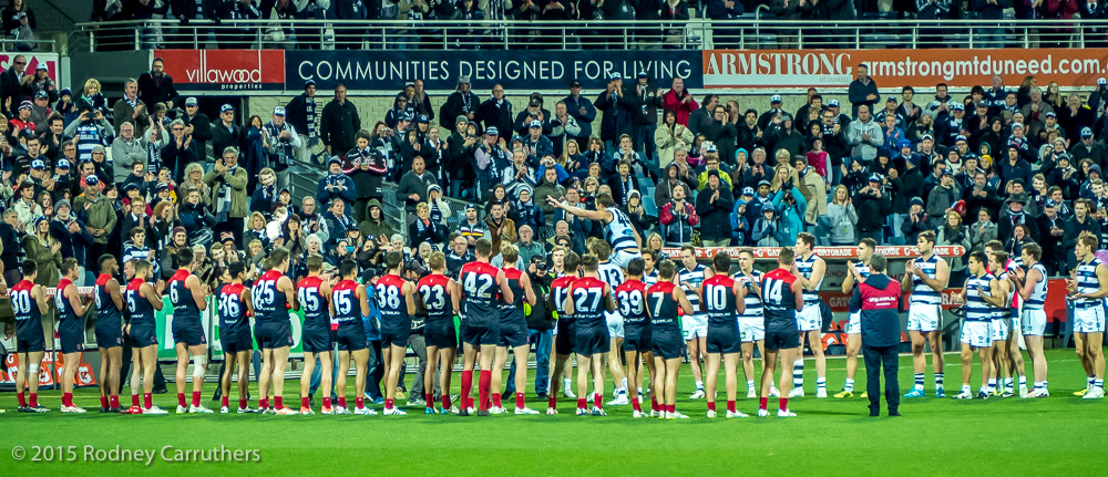 21st June 2015 - Corey Enright's 300th Game