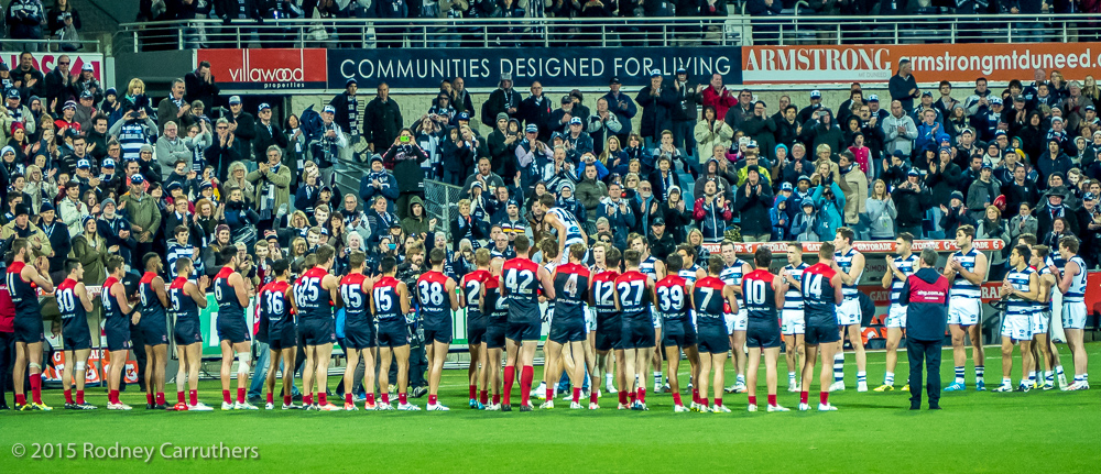 21st June 2015 - Corey Enright's 300th Game