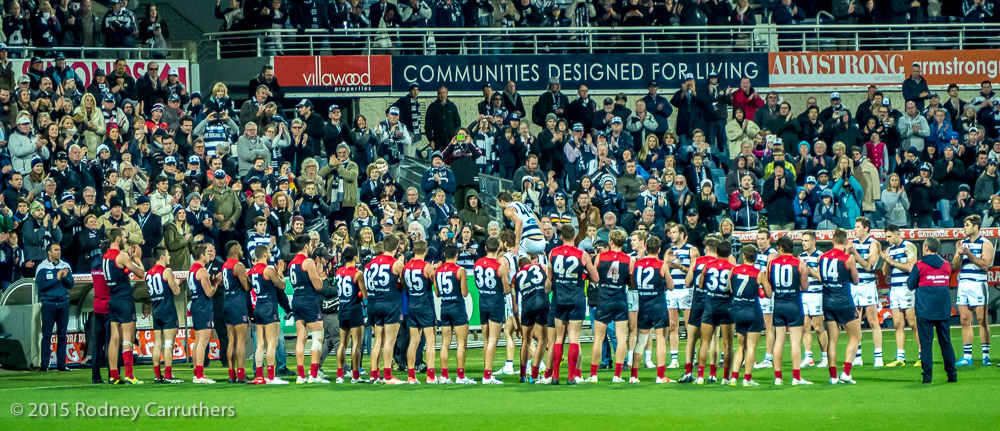 21st June 2015 - Corey Enright's 300th Game