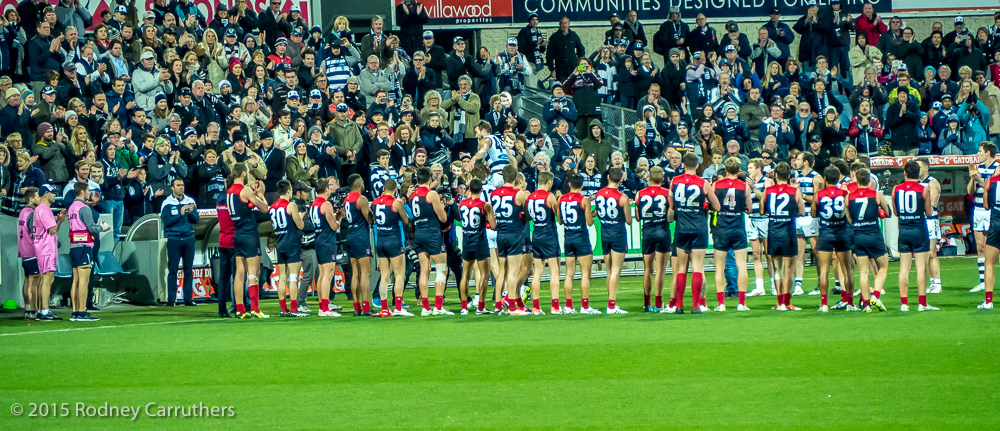 21st June 2015 - Corey Enright's 300th Game