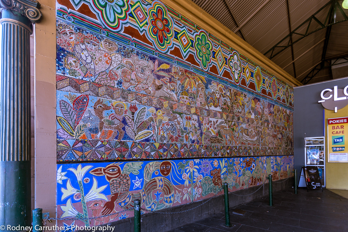 21st November 2014 - Mirka Mora Mural at Flinders Street Station