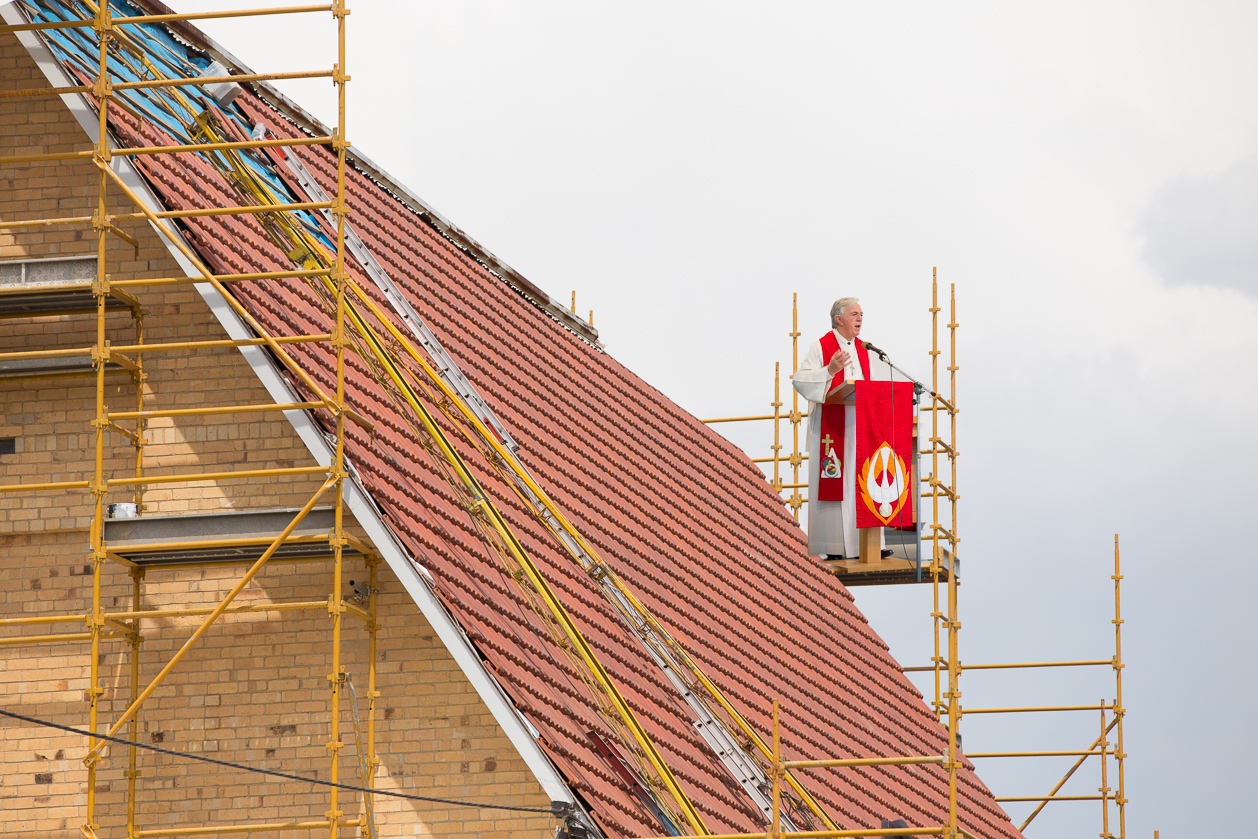 13th February 2015, Roof replacement at High Street  Uniting Church