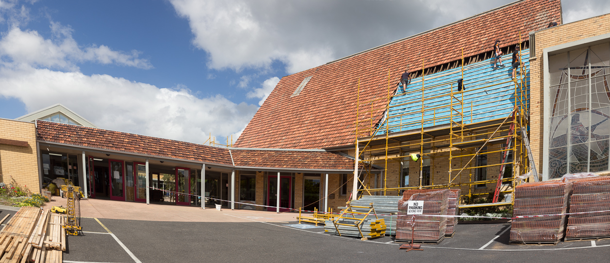 29th January 2015, Roof replacement at High Street Uniting Church