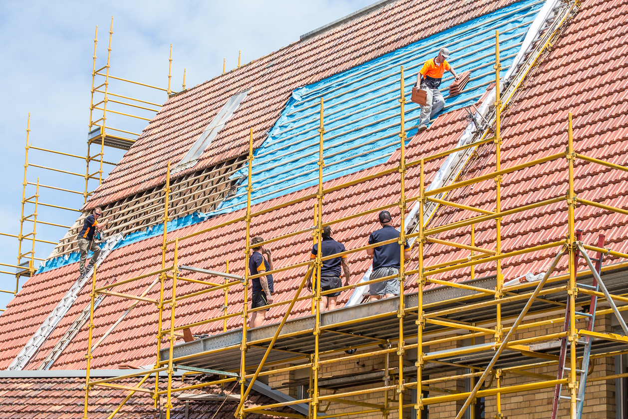 4th February 2015, Roof replacement at High Street  Uniting Church