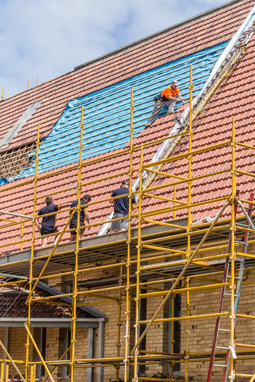 4th February 2015, Roof replacement at High Street  Uniting Church