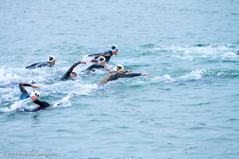 23rd March 2014 - Iron Man started at 7:20 - 1st leg 3.8 KM swim