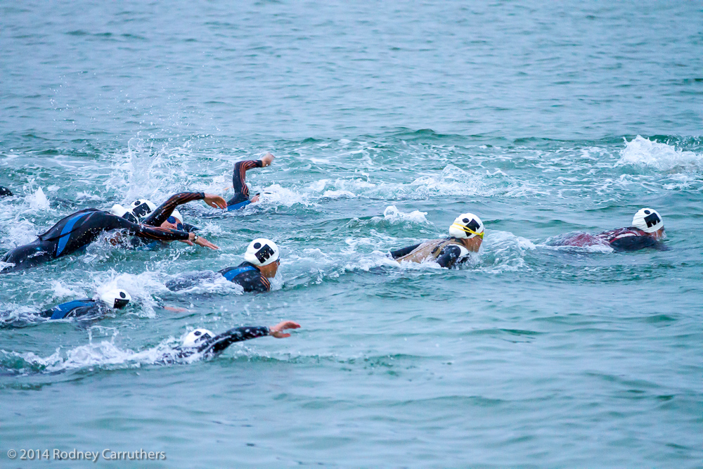 23rd March 2014 - Iron Man started at 7:20 - 1st leg 3.8 KM swim