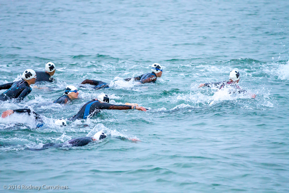 23rd March 2014 - Iron Man started at 7:20 - 1st leg 3.8 KM swim