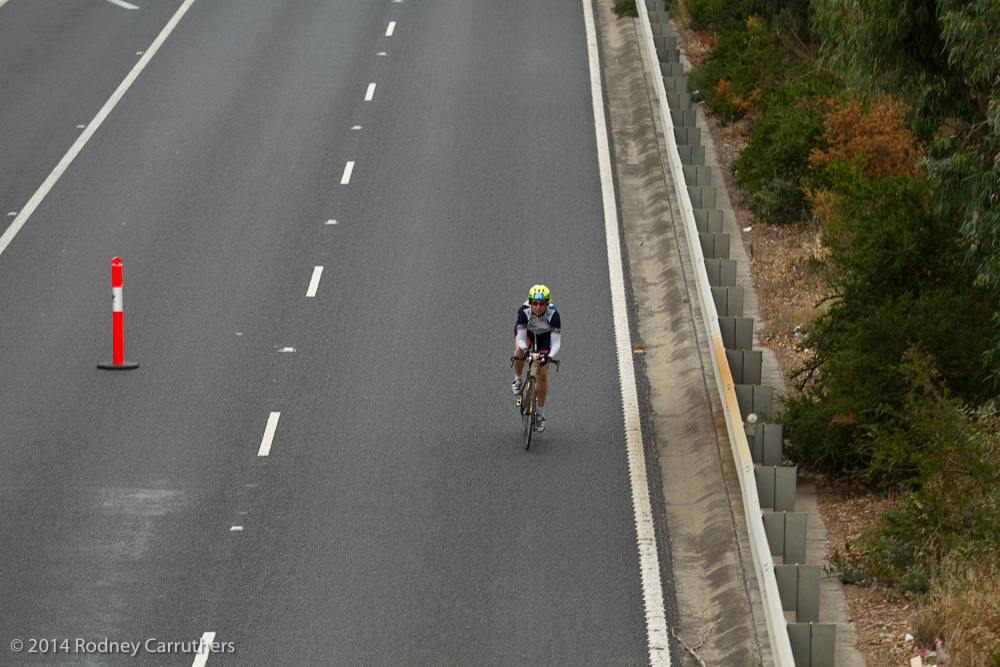 23rd March 2014 - Iron Man started at 7:20 - 2nd leg - 180 km bike ride.
