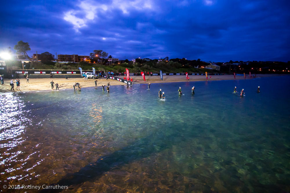 23rd March 2014 - Iron Man started at 7:20 - 1st leg 3.8 KM swim - The 