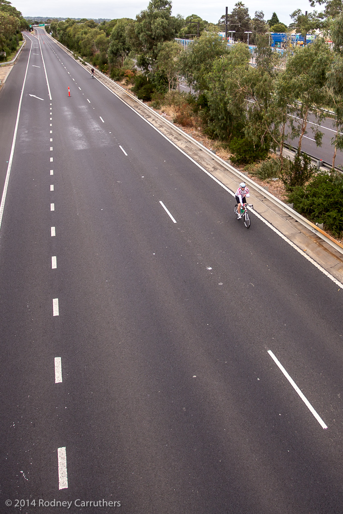 23rd March 2014 - Iron Man started at 7:20 - and now the long, long, lonely road to Ringwood - 180 km return