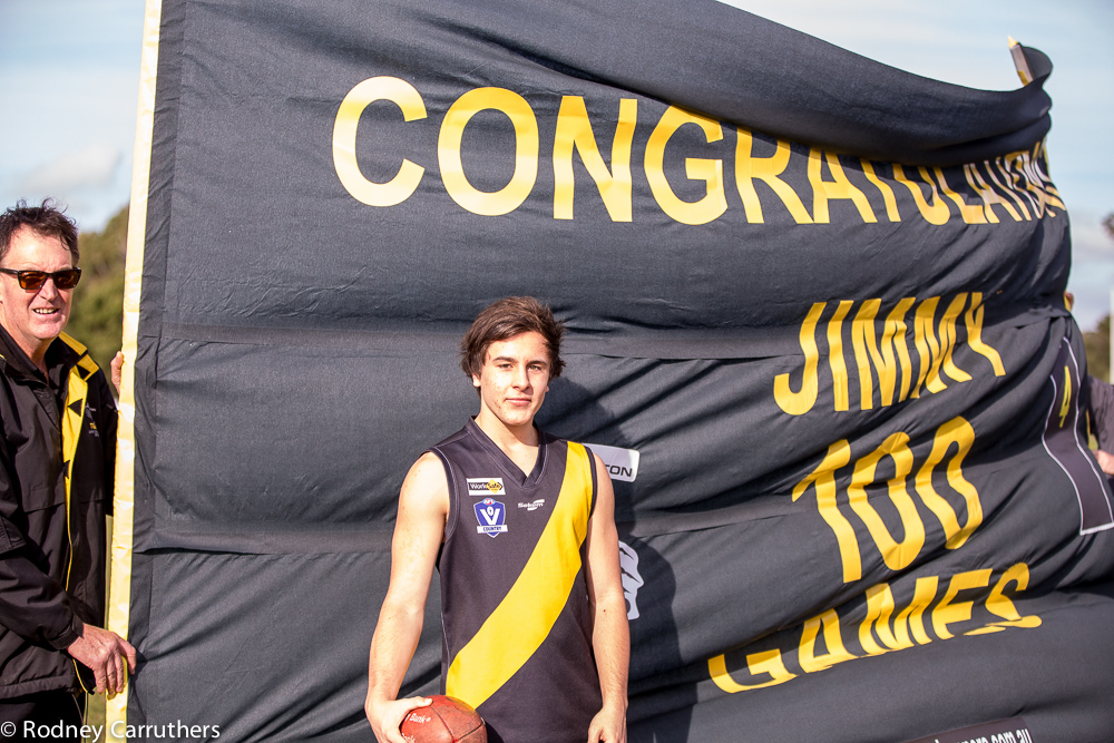 June 22nd 2014 - South Mornington Football Club - Jimmy Guillot's 100th Game