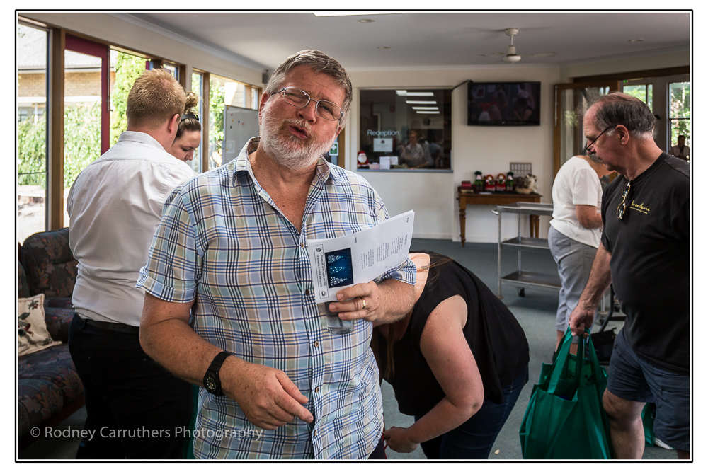 16th December 2015 - Working bee Packing for Larder - Alan Mathews