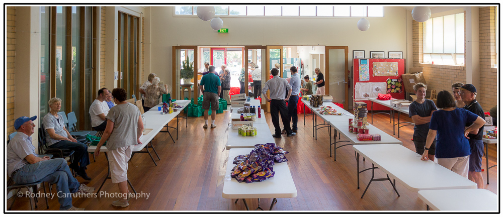 16th December 2015 - Working bee Packing for Larder