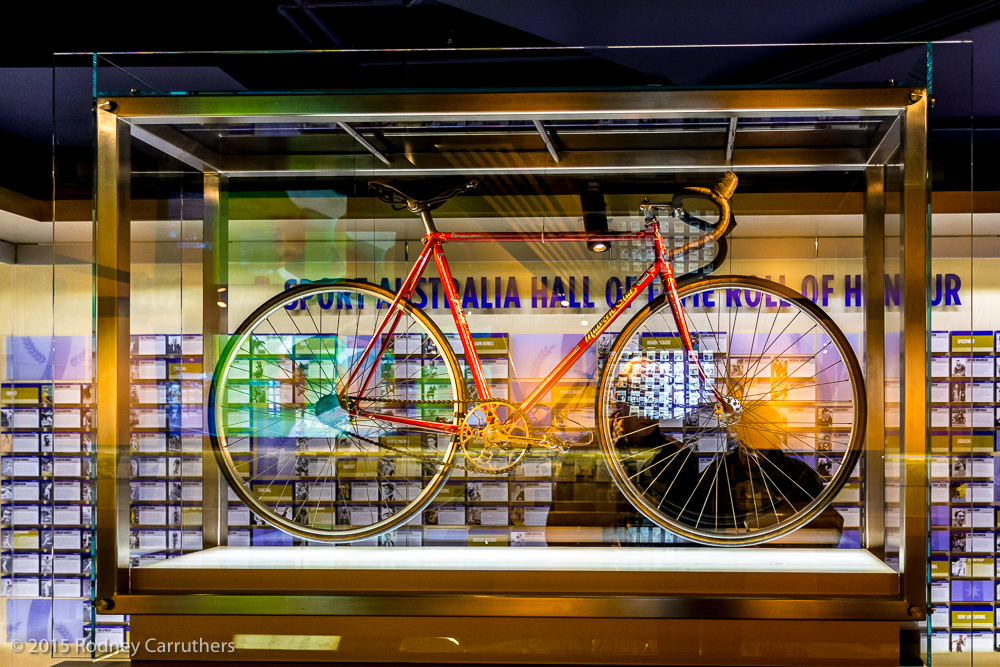 19th August 2015 - Tour of MCC with the Frankston Photographic Club Hubert Opperman's Malvern Star