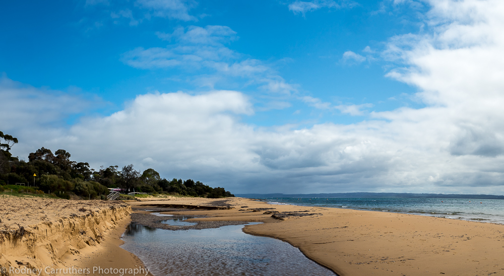 Cowes Beach after the Storm