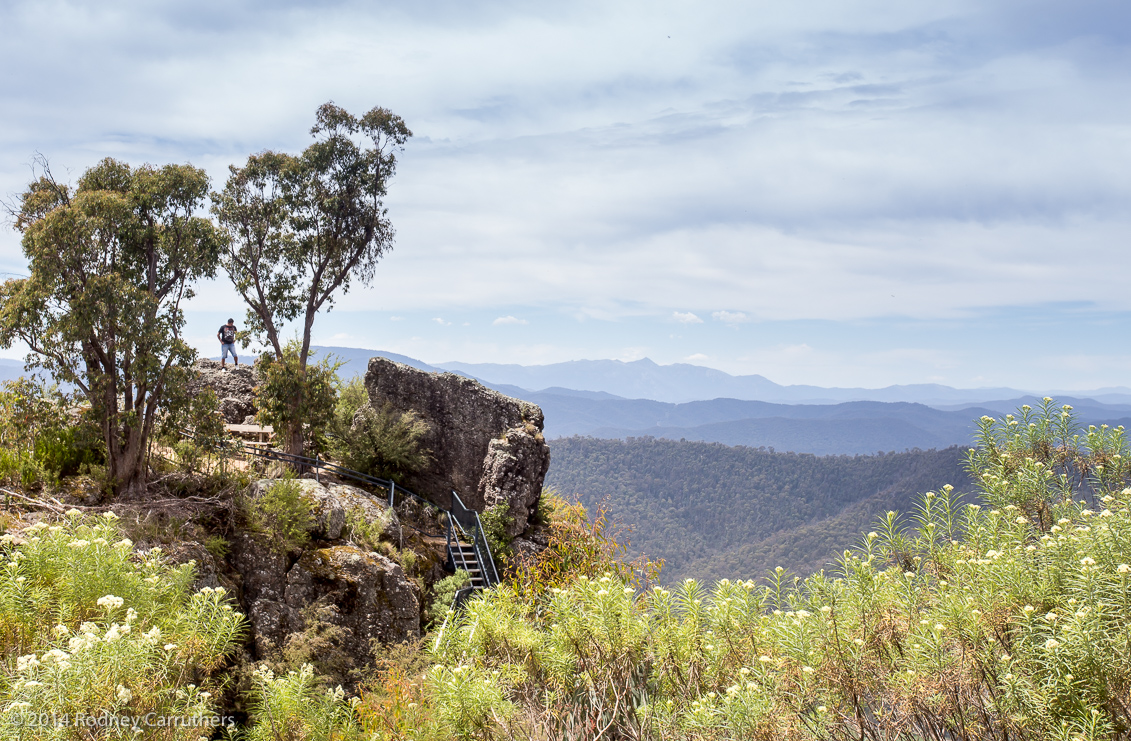 4th November, 2014 Wangaratta Jazz Festival - from Whitfield to Power's Lookout and onto King River