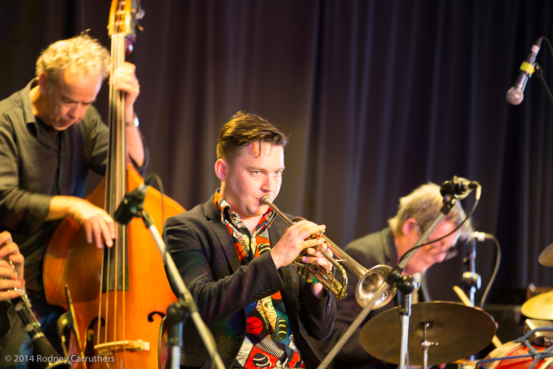 1st November, 2014 Wangaratta Jazz Festival - Allan Brown and his band at the Pinceton Hotel