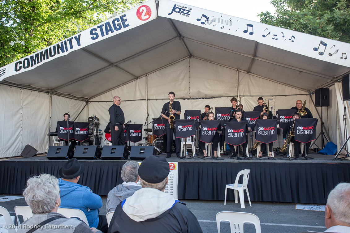 1st November, 2014 Wangaratta Jazz Festival - Salvation Army Band