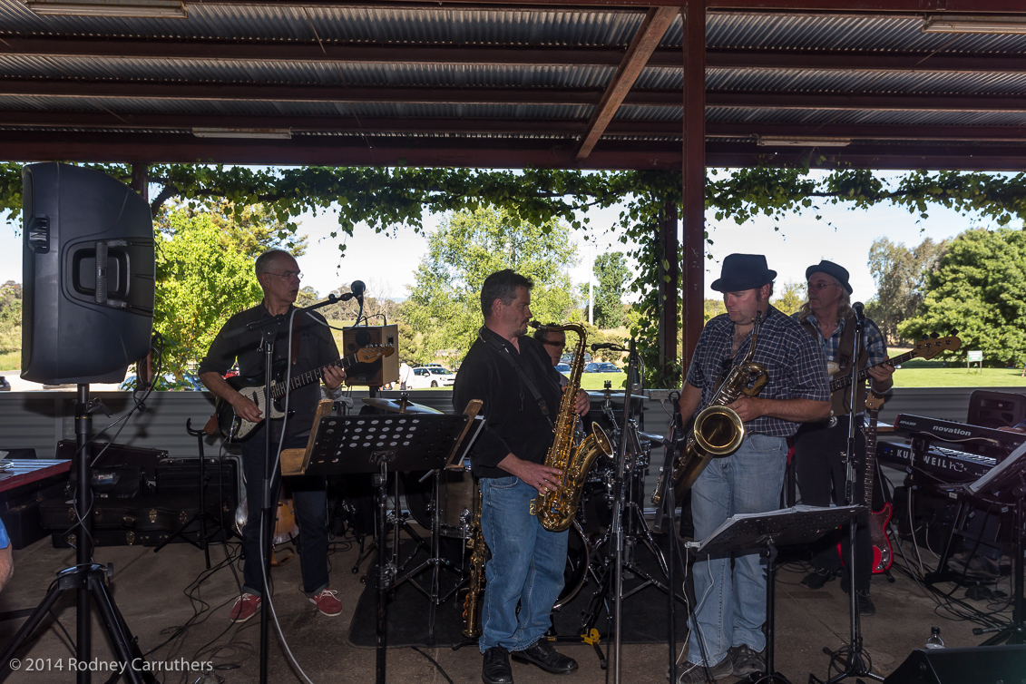 3rd November, 2014 Wangaratta Jazz Festival - The Long Lunch at Milawa Cheese Factory