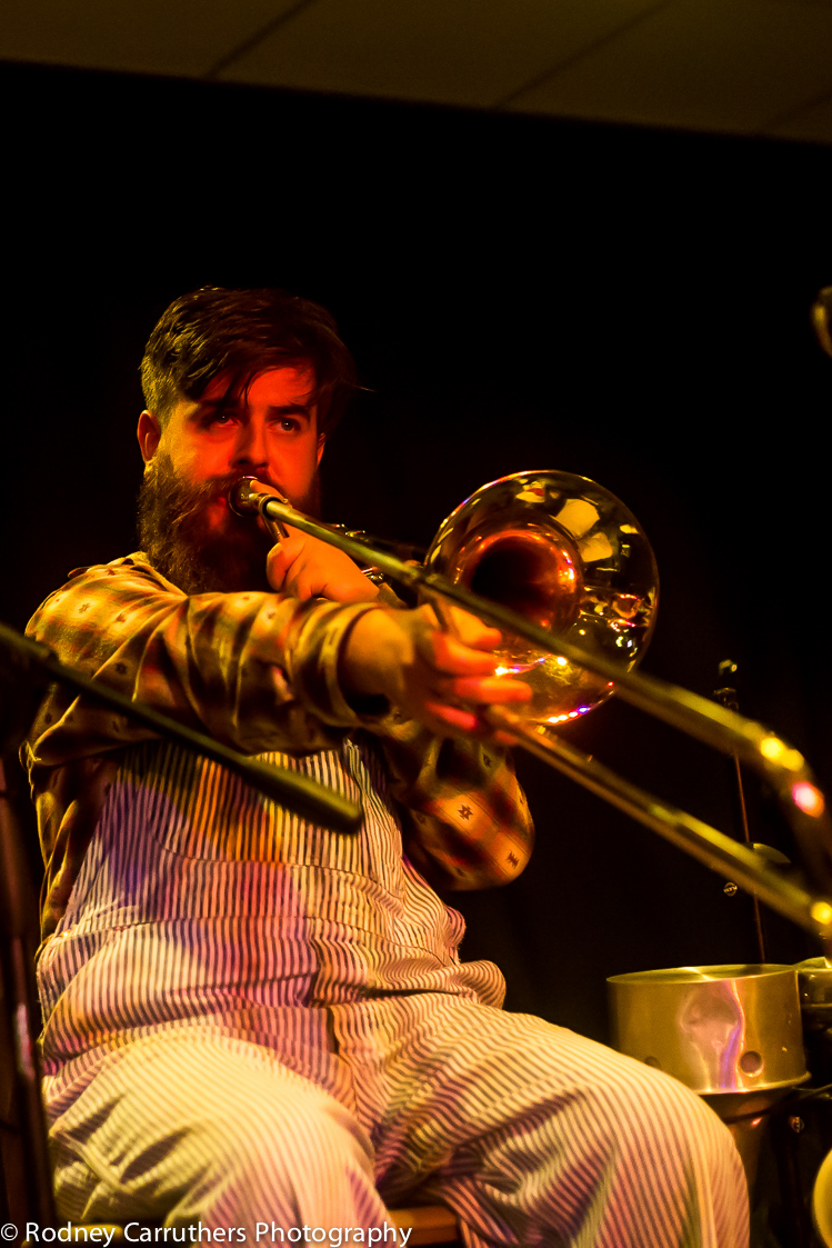 2nd November, Wangaratta Jazz Festival - The Finer Cuts with Grant Arthur on Trombone  at the Pincent Hotel