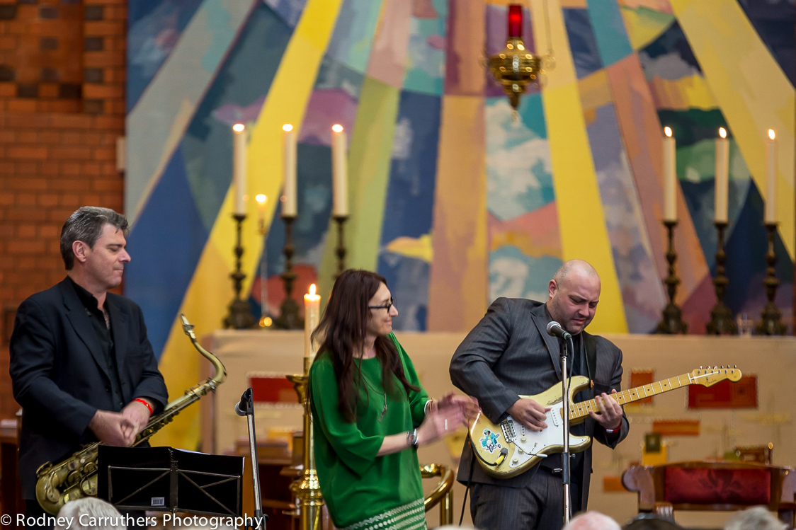 3rd November, Wangaratta Jazz Festival - Kerri Simpson at the Holy Trinity Church Wangaratta