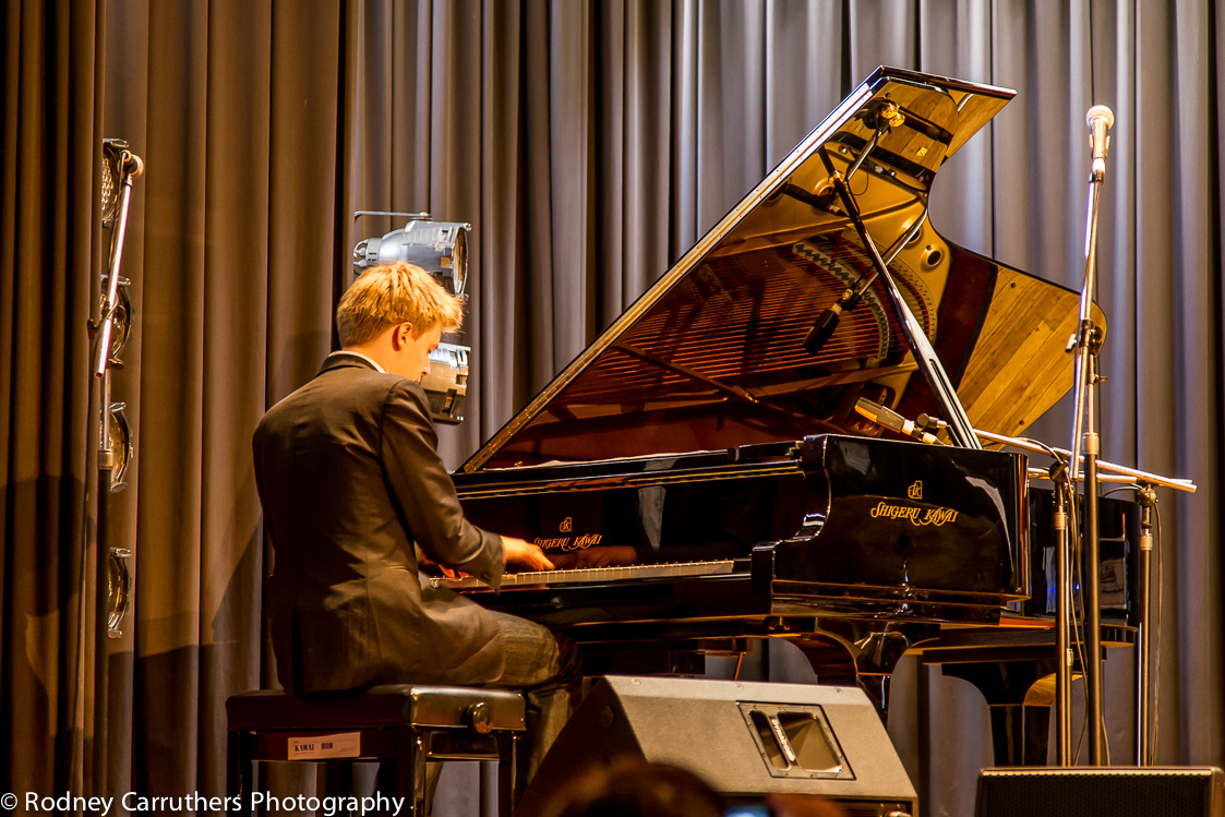 3rd November, Wangaratta Jazz Festival - Jex Saarelaht on Piano